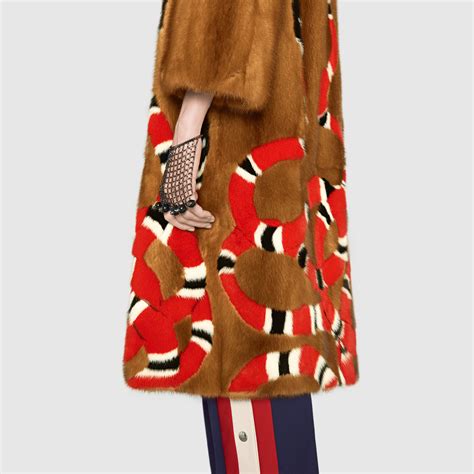 gucci fur coat|gucci fur coat women's.